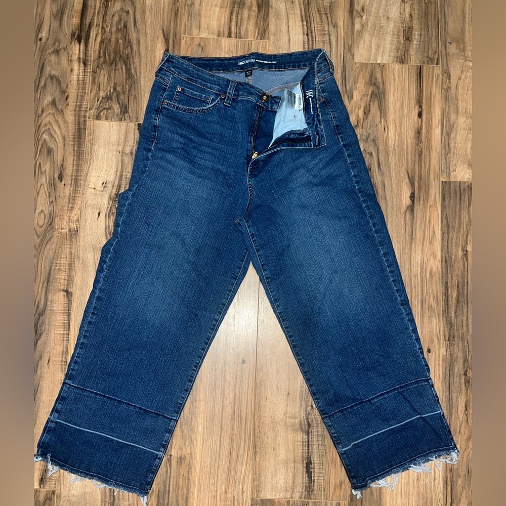 INC blue jeans